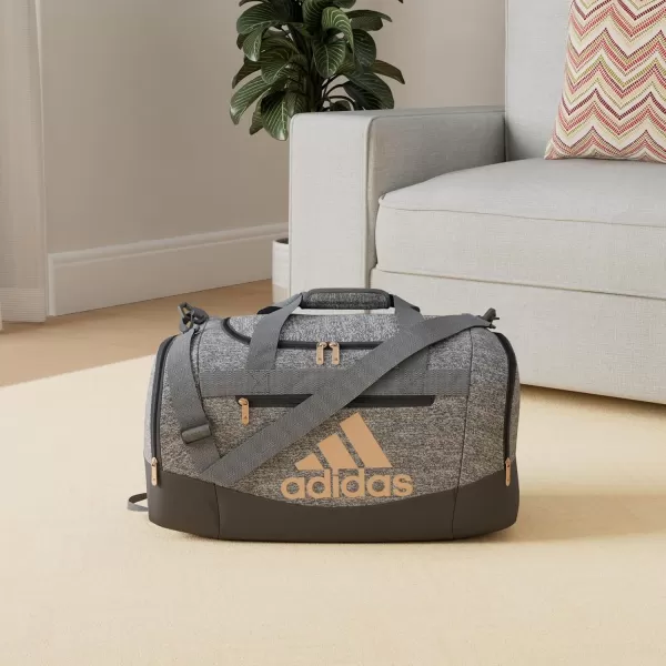 adidas Defender 4 Medium Duffel Bag BlackSilver Metallic One SizeJersey Onix GreyRose GoldOnix Grey