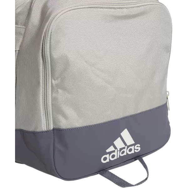 adidas Defender 4 Medium Duffel Bag BlackSilver Metallic One SizePutty GreyOff WhiteOnix Grey