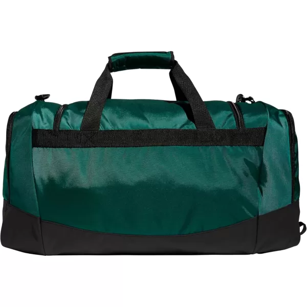 adidas Defender 4 Medium Duffel Bag BlackSilver Metallic One SizeTeam Dark Green