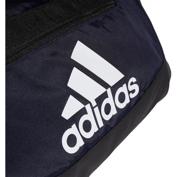 adidas Defender 4 Medium Duffel Bag BlackSilver Metallic One SizeTeam Navy Blue