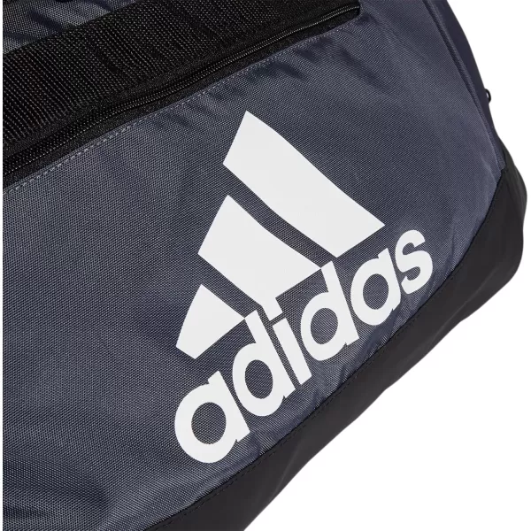 adidas Defender 4 Medium Duffel Bag BlackSilver Metallic One SizeTeam Onix Grey