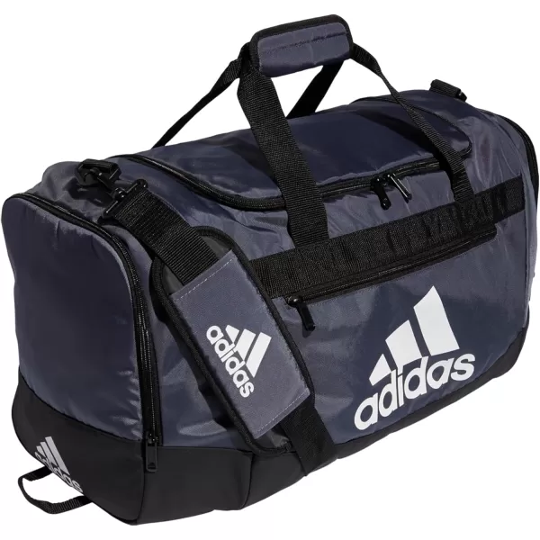 adidas Defender 4 Medium Duffel Bag BlackSilver Metallic One SizeTeam Onix Grey