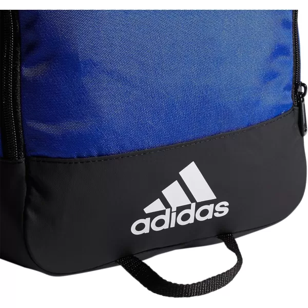 adidas Defender 4 Medium Duffel Bag BlackSilver Metallic One SizeTeam Royal Blue