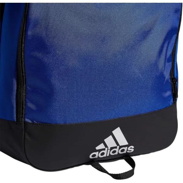 adidas Defender 4 Medium Duffel Bag BlackSilver Metallic One SizeTeam Royal Blue