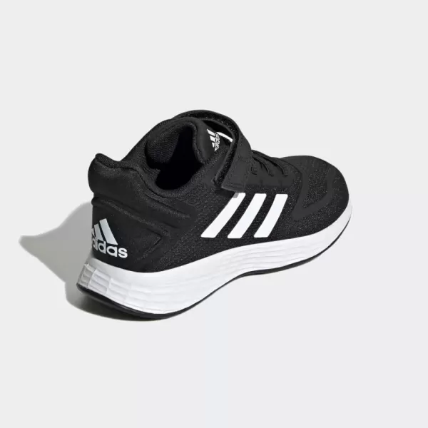 adidas Duramo 10 Running ShoeBlackWhiteBlack Elastic