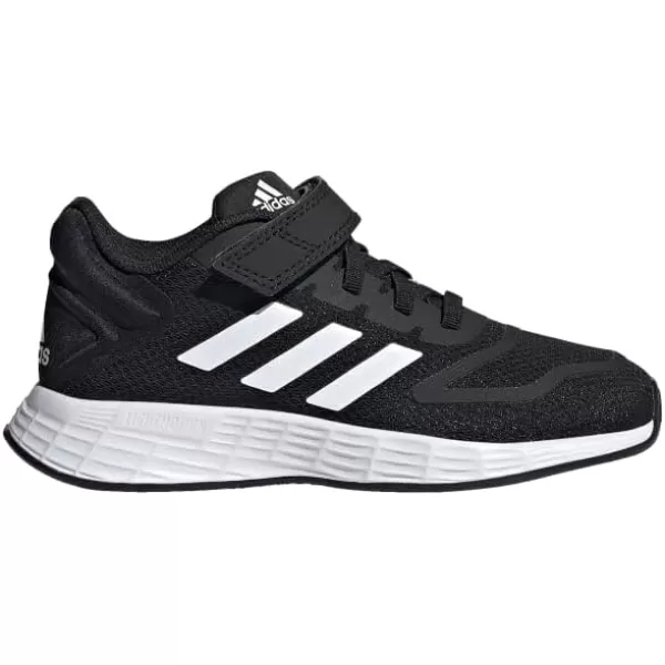 adidas Duramo 10 Running ShoeBlackWhiteBlack Elastic