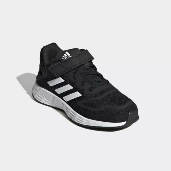 adidas Duramo 10 Running ShoeBlackWhiteBlack Elastic