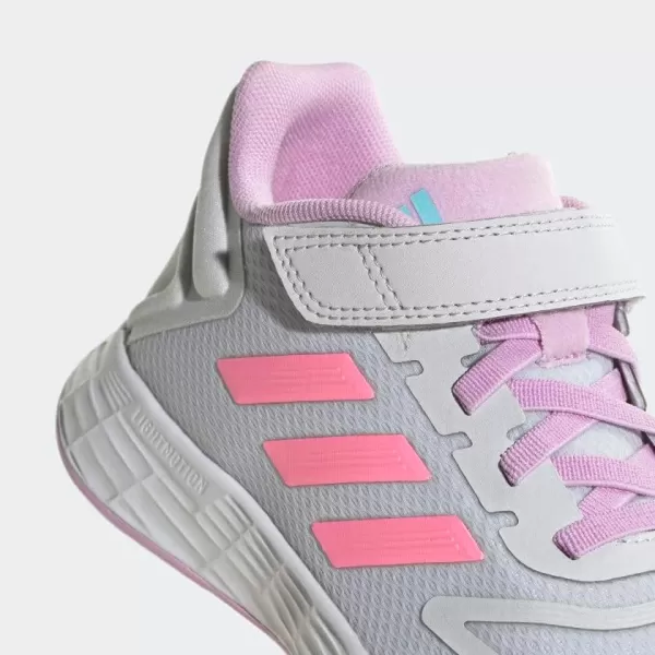 adidas Duramo 10 Running ShoeDash GreyBeam PinkBliss Lilac Cross Strap