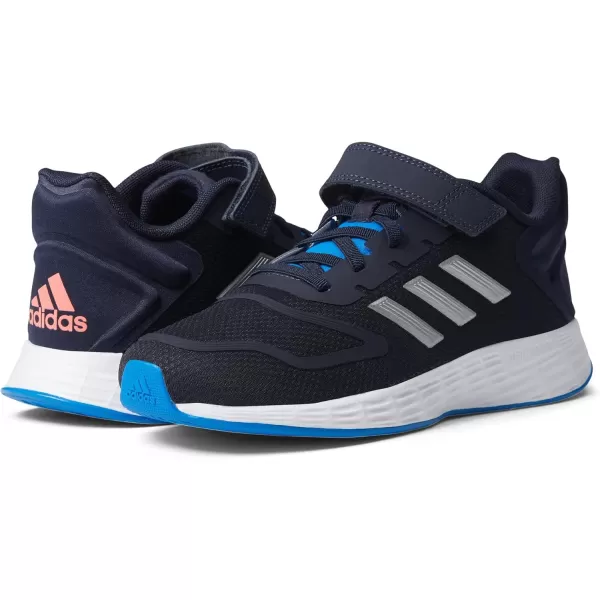 adidas Duramo 10 Running ShoeInkSilver MetallicBlue Rush Elastic