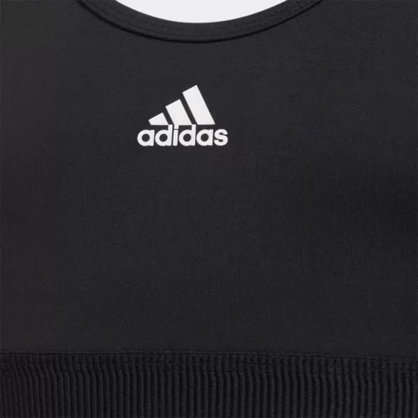 adidas Girls Aeroready Techfit Sports BraBlack