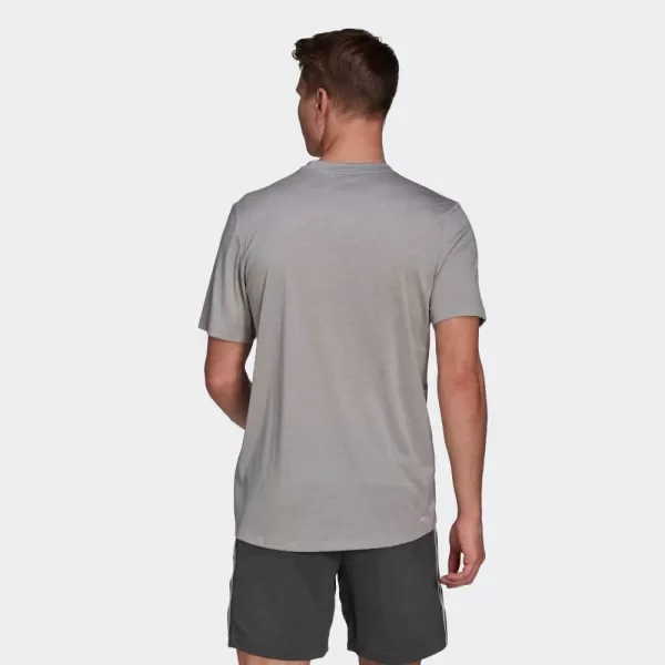 adidas Mens Aeroready Designed 2 Move Feelready Sport TeeGrey