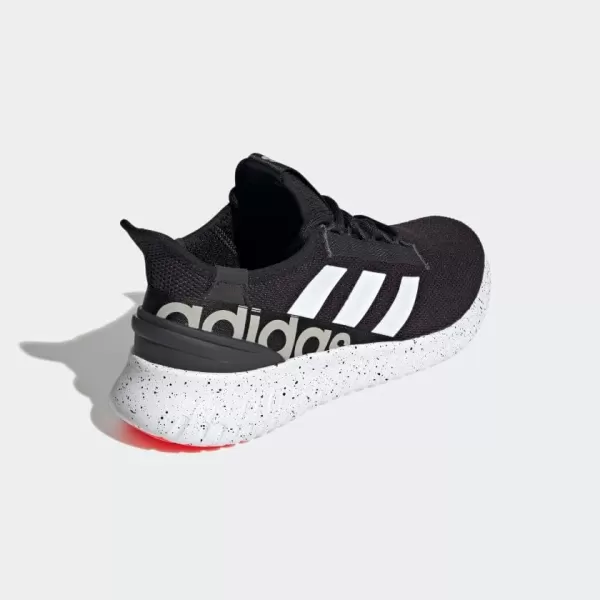 adidas Mens Kaptir 20 Running ShoesCore BlackWhiteCarbon