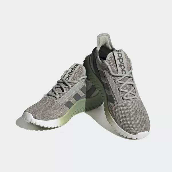 adidas Mens Kaptir 20 Running ShoesMetal GreyGreySilver Green