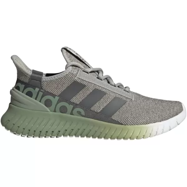 adidas Mens Kaptir 20 Running ShoesMetal GreyGreySilver Green