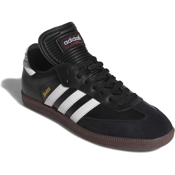 adidas Mens Samba Classic Soccer ShoeBlackWhiteBlack