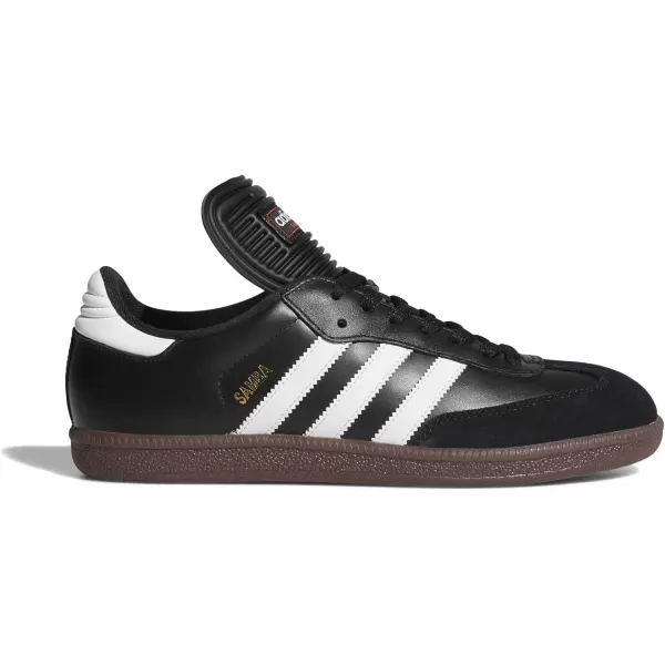 adidas Mens Samba Classic Soccer ShoeBlackWhiteBlack