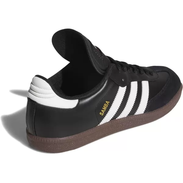 adidas Mens Samba Classic Soccer ShoeBlackWhiteBlack