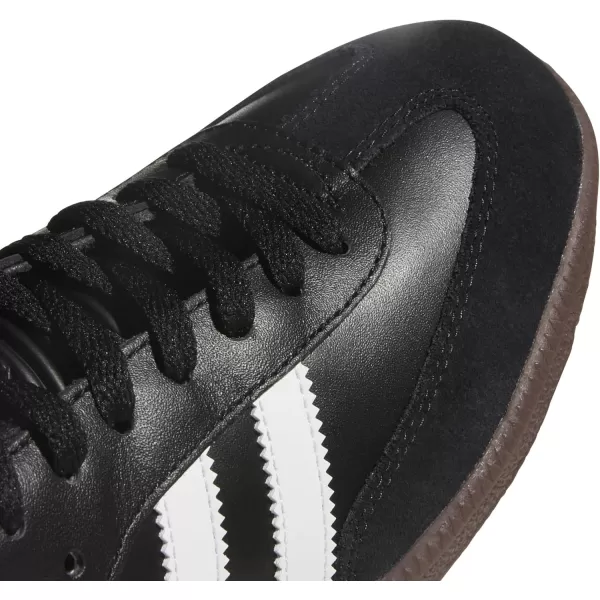 adidas Mens Samba Classic Soccer ShoeBlackWhiteBlack