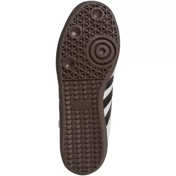 adidas Mens Samba Classic Soccer ShoeWhiteBlackWhite