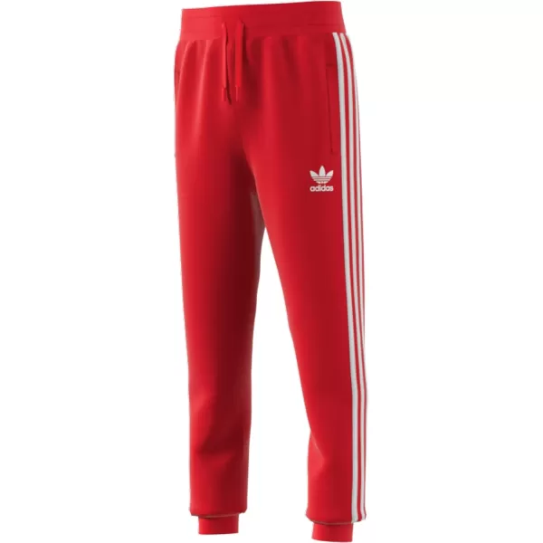 imageadidas Originals Kids 3Stripes Trefoil PantsVivid RedWhite