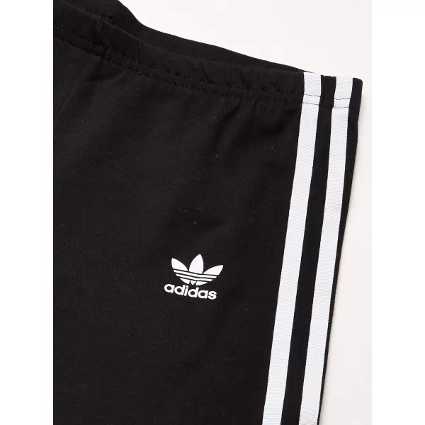 imageadidas Originals Kids Cycling ShortsBlackWhite