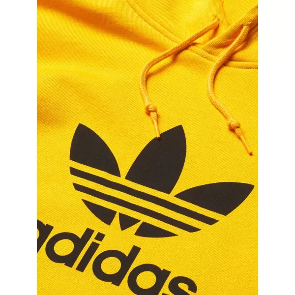 imageadidas Originals Mens Adicolor Essentials Trefoil HoodieActive Gold