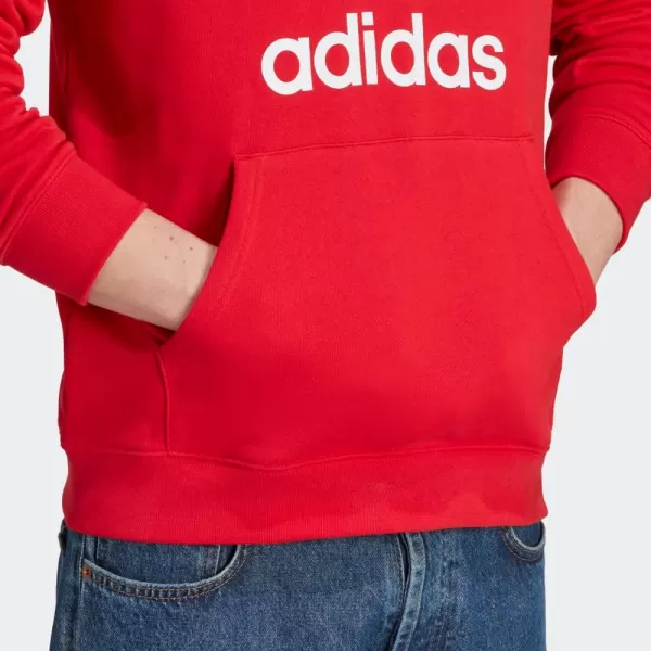 imageadidas Originals Mens Adicolor Essentials Trefoil HoodieBetter Scarlet