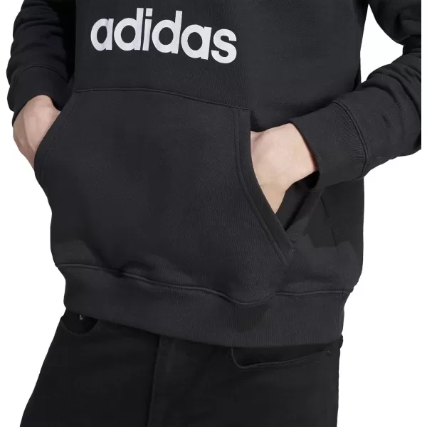 imageadidas Originals Mens Adicolor Essentials Trefoil HoodieBlackWhite