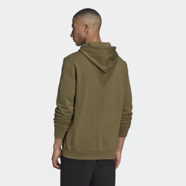 imageadidas Originals Mens Adicolor Essentials Trefoil HoodieFocus Olive