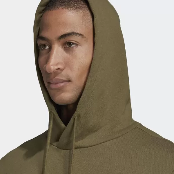 imageadidas Originals Mens Adicolor Essentials Trefoil HoodieFocus Olive