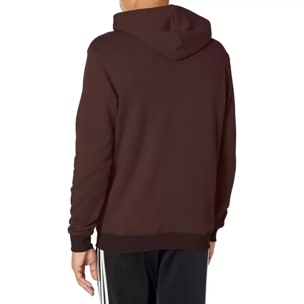 imageadidas Originals Mens Adicolor Essentials Trefoil HoodieShadow Brown