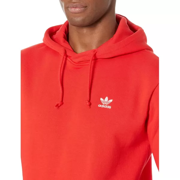 imageadidas Originals Mens Adicolor Essentials Trefoil HoodieVivid Red