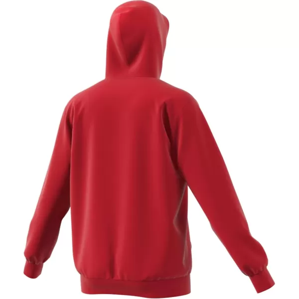 imageadidas Originals Mens Adicolor Essentials Trefoil HoodieVivid RedWhite