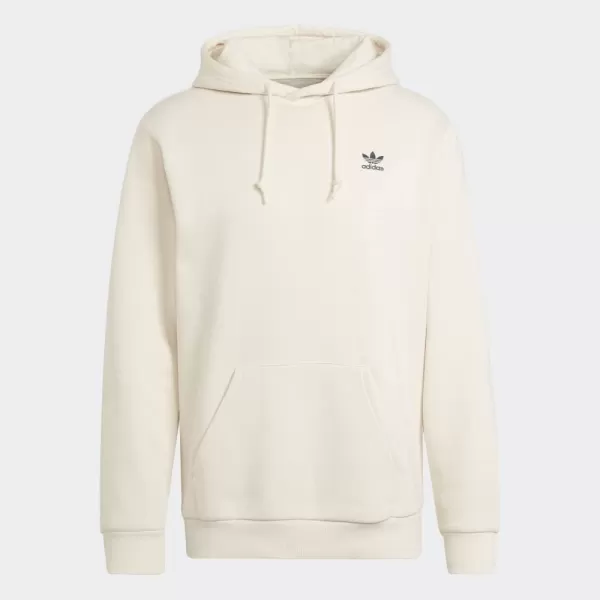 imageadidas Originals Mens Adicolor Essentials Trefoil HoodieWonder White