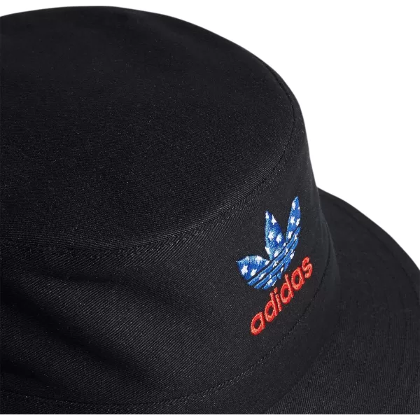 imageadidas Originals Unisex Adult Washed Bucket HatBlack