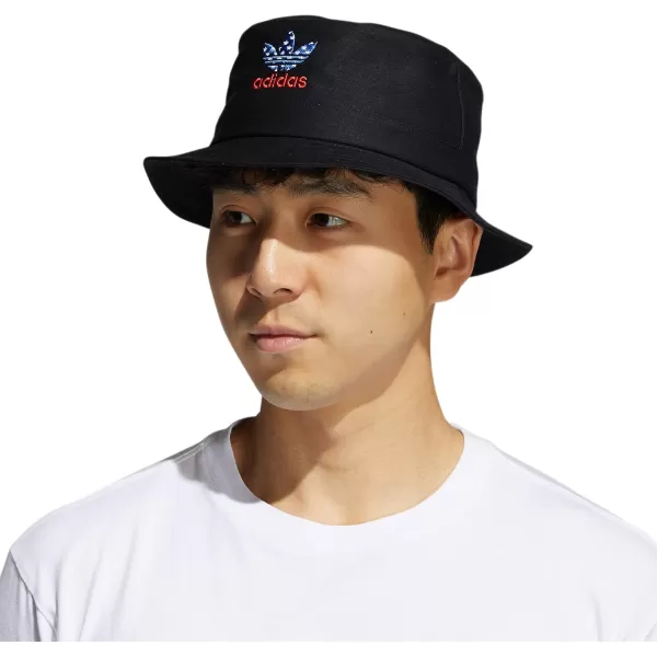 imageadidas Originals Unisex Adult Washed Bucket HatBlack