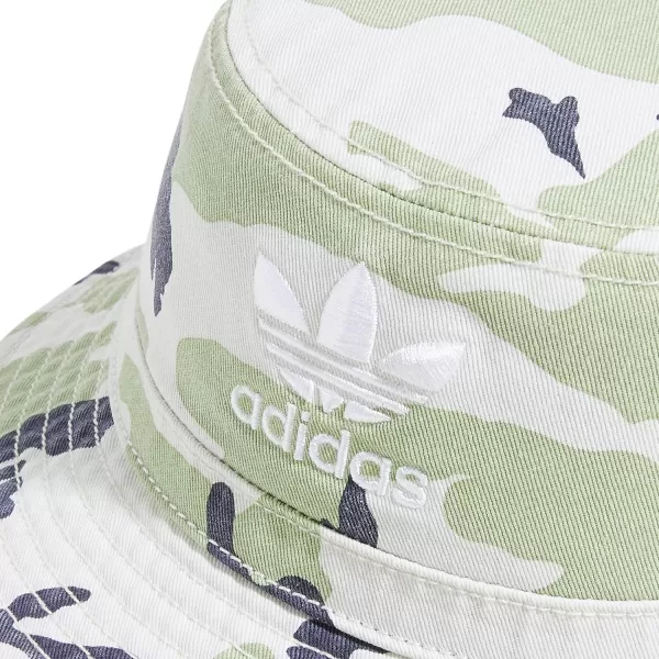 imageadidas Originals Unisex Adult Washed Bucket HatSs22 Adi Camo Orbit Grey HdwrShadow Navy