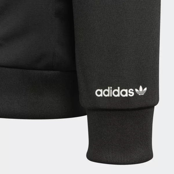 adidas Originals UnisexChild Adicolor Track TopBlackBlack