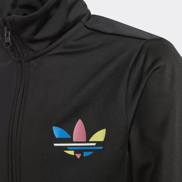 adidas Originals UnisexChild Adicolor Track TopBlackBlack