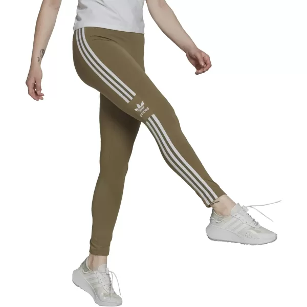 imageadidas Originals Womens Loungewear Trefoil TightsOrbit Green