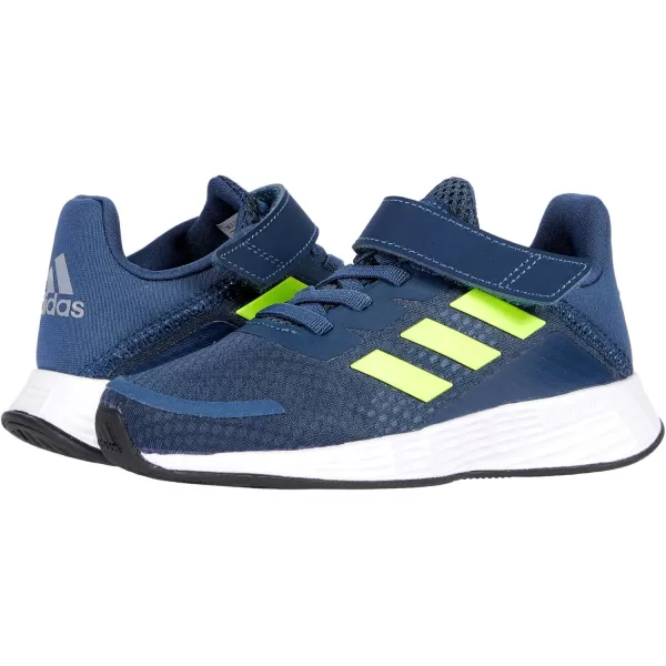 adidas UnisexChild Duramo Sl Running ShoeCrew NavySolar YellowHalo Silver