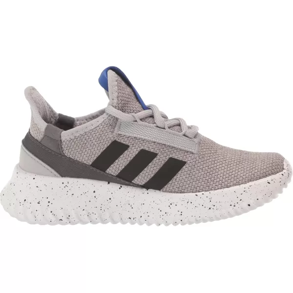 adidas UnisexChild Kaptir 20 Little Big Kid Running ShoesGreyBlackLucid Blue