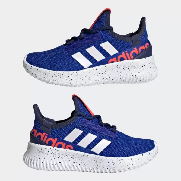 adidas UnisexChild Kaptir 20 Little Big Kid Running ShoesLucid BlueWhiteDark Blue