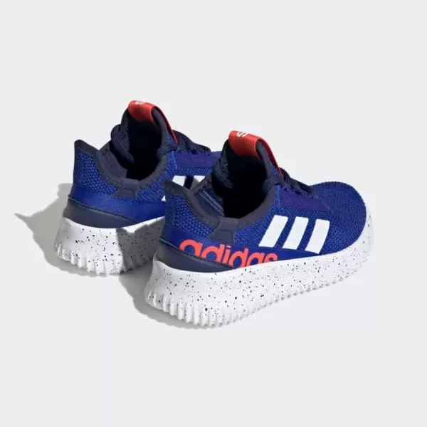 adidas UnisexChild Kaptir 20 Little Big Kid Running ShoesLucid BlueWhiteDark Blue