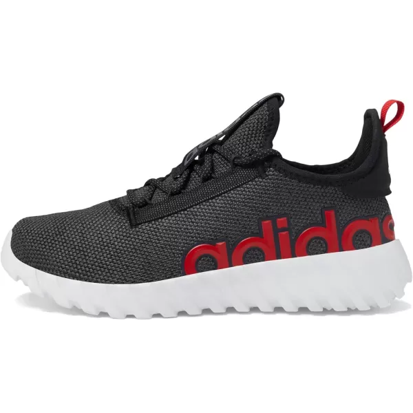 adidas UnisexChild Kaptir 30 Shoes SneakerBlackWhiteBlack