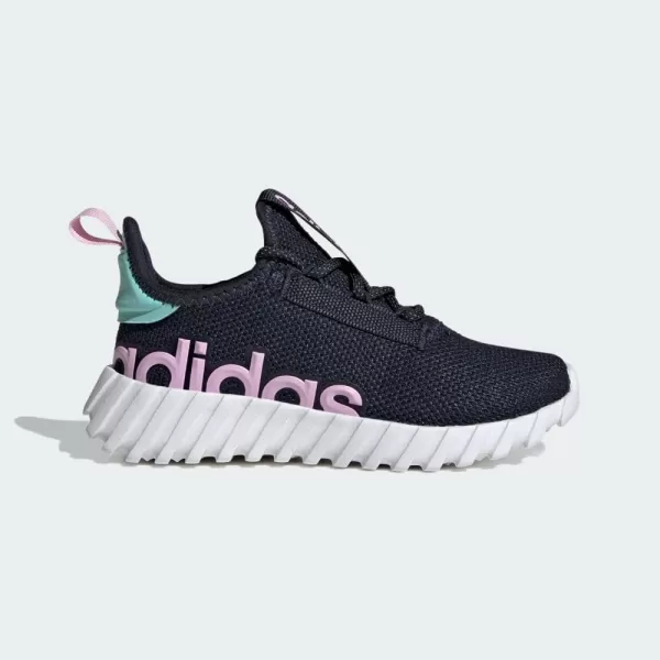 adidas UnisexChild Kaptir 30 Shoes SneakerInkOrchid FusionFlash Aqua