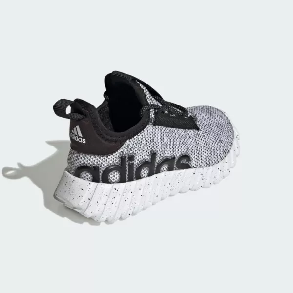 adidas UnisexChild Kaptir 30 Shoes SneakerWhiteBlackWhite