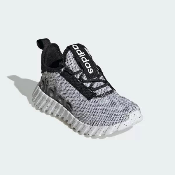 adidas UnisexChild Kaptir 30 Shoes SneakerWhiteBlackWhite