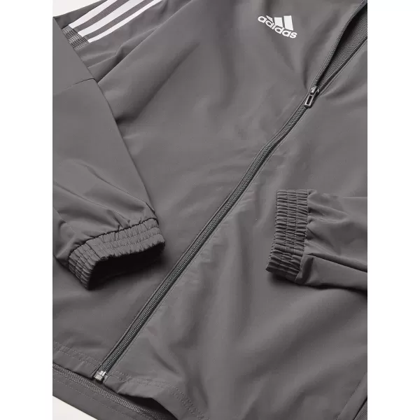 adidas UnisexChild Tiro 21 WindbreakerTeam Grey Four