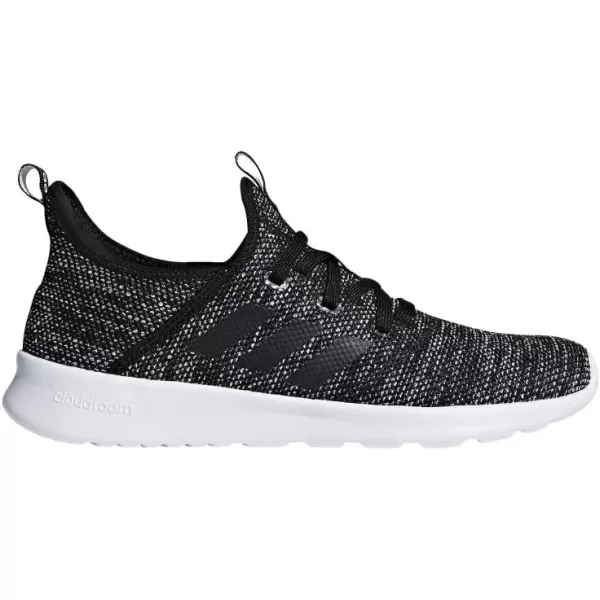 adidas Womens Cloudfoam PureBlackBlackWhite